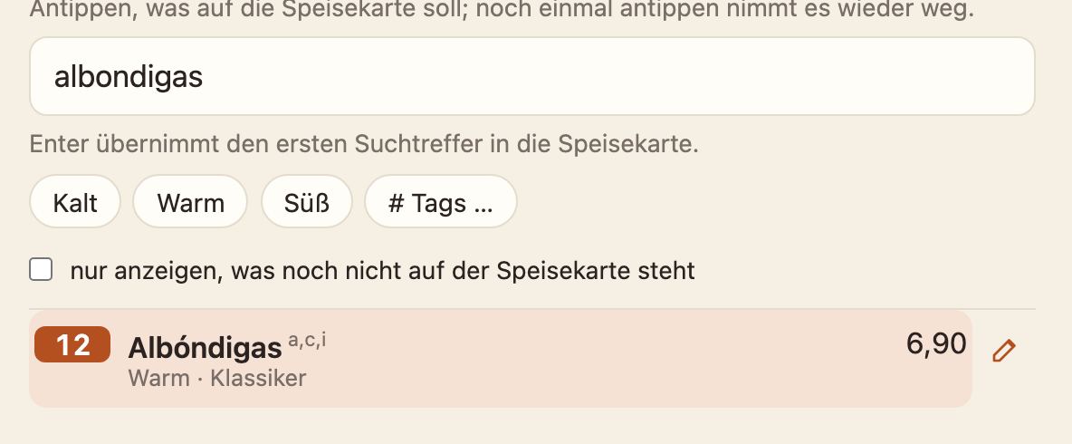 Suche nach albondigas findet Albóndigas